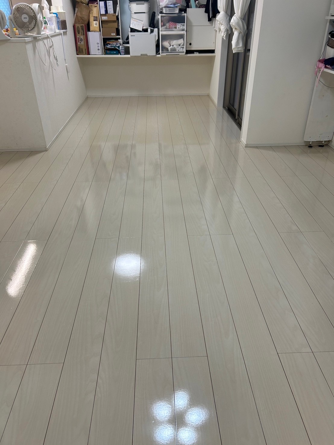 南風原町入居中マンション施工後