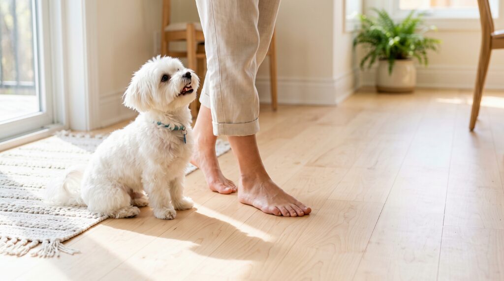 うるま市で愛犬の足腰や関節の健康について考える住まい